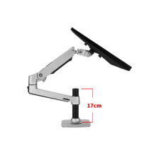 Aluminio telescópico creciente base universal base múltiple dirección giratoria elevador de la computadora de escritorio monitor